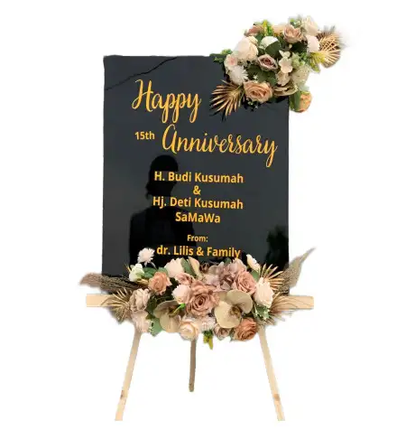 Papan Bunga Akrilik Gumeng